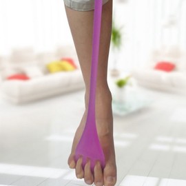 Toe Stretching Calf Massage Tool, Toe Massage Band Random Color 3ea