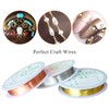 Redamancy Craft Wire, 3 Roll 0.3 mm Copper Wire for