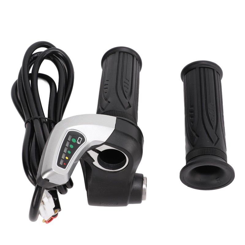 1 Pair Electric Bike Throttle Grip Universal Electric Scooter Wire