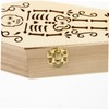 BIUDECO Pet Urn Jewelry Box Miniature Coffin Storage for Necklaces