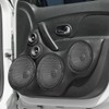 X AUTOHAUX 8pcs 6.5" Plastic Audio Speaker Cover Mesh Subwoofer
