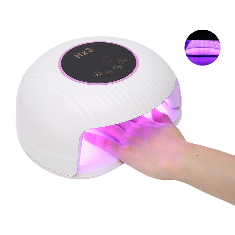 180W UV LED Nail Gel Curing Lamp 3 Time Setting