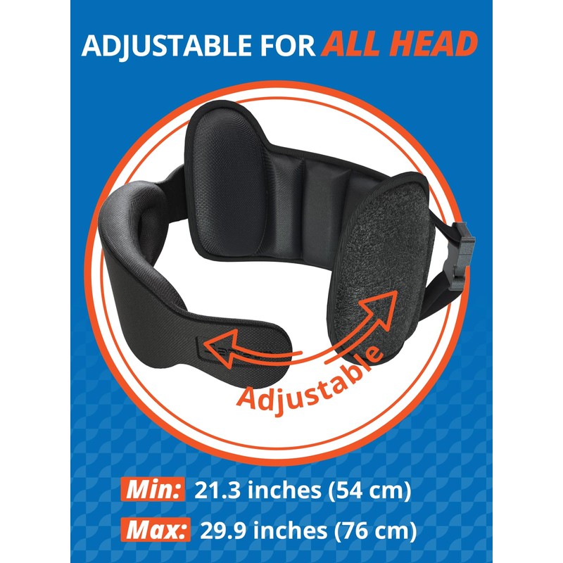 SARISUN Upgraded Travel Pillow, U-Shaped Airplane Head Strap for All