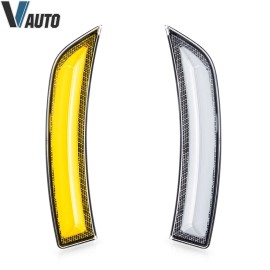 VLAND White LED Side Marker Lights For 2021-2024 Toyota GR86 Subaru BRZ ZN8 ZD8