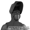 STAHLWERK Welding cap, welding hat, welding cap, welding mask, flame