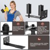 Anobeyi Heavy Duty Slide Gate Roller Guide with L Rear