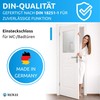 lockzz Toilet Mortice Lock Bathroom Door DIN Left - Bathroom