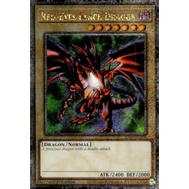 Red-Eyes Black Dragon (4th Art) (Quarter Century Secret Rare) - RA04-EN109 - Quarter Century Secret Rare - 1st Edition