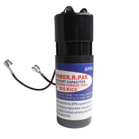 SPP6 Hard Start Capacitor Replacement 115–288 VAC, 4 000–120 000 BTU(1/2 Thru 10H.P.), 500% Torque Boost for A/C & Heat Pumps