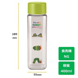 Gakken Stayful K15027 Harapeko Canteen Water Bottle, Square Bottle