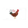 CafePress Rhode Island Red Aluminum License Plate, Front License Plate,