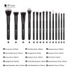 Juego De Brochas De Maquillaje Ducare (15 Unidades)