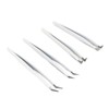 Eyelash Extension Tweezers Kit Stainless Steel High Accuracy Lash Tweezers