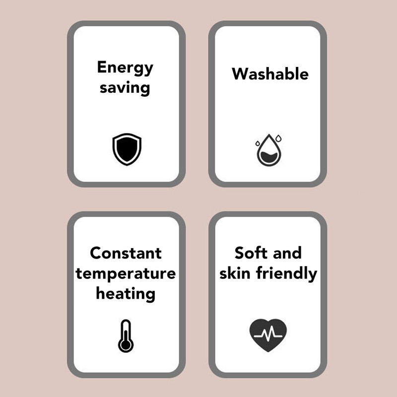 Graphene Hand Warmer USB Waterproof Dual Sided Heating Electric Hand
