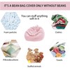 Nobildonna Bean Bag Chair Cover (No Filler) for Kids and