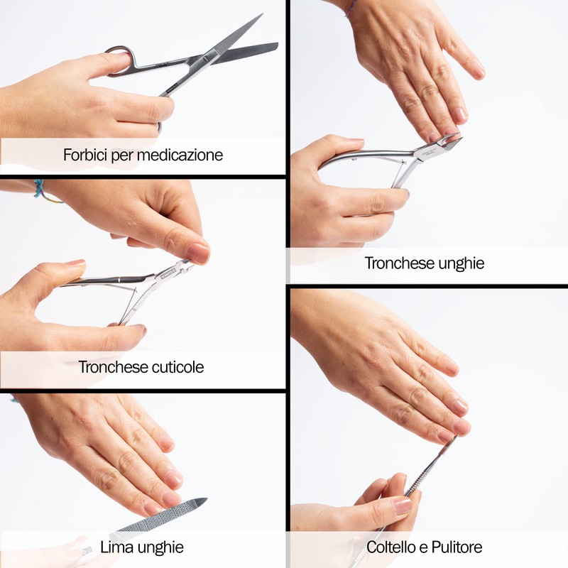Gima - Podiatry Kit for Professional Pedicure and Manicure 11