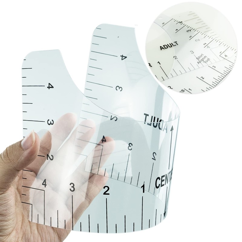 5 Pcs T-Shirt Alignment Tools with 2 * Measure Tape