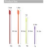 BICASUU Mini Spatula Silicone Small for Makeup Spatula- Thin Jar