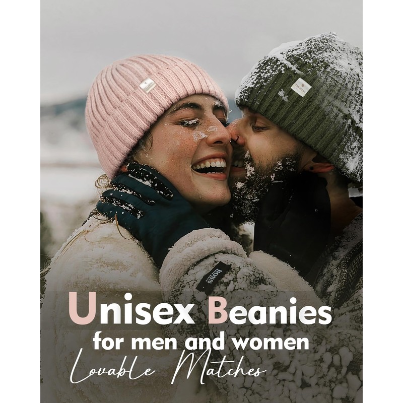 YANIBEST Winter Hats for Women Satin Lined Beanie for Cold