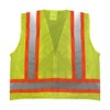 Safety Main Premium High Visibility Surveyor Vest Solid Front Mesh