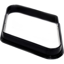 Viper Billiard/Pool Table Accessory: 9-Ball Rack, Plastic Diamond, Holds Standard 2-1/4" Sized Balls