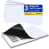 Seatern Magnetic Vent Covers, Extra Strong Magnets, White 8" x