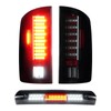Tresound Tail Light + Third Brake Light Fit for Dodge