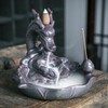 Dragon Incense Waterfall Burner Ceramic Smoke Backflow Incense Holder Include