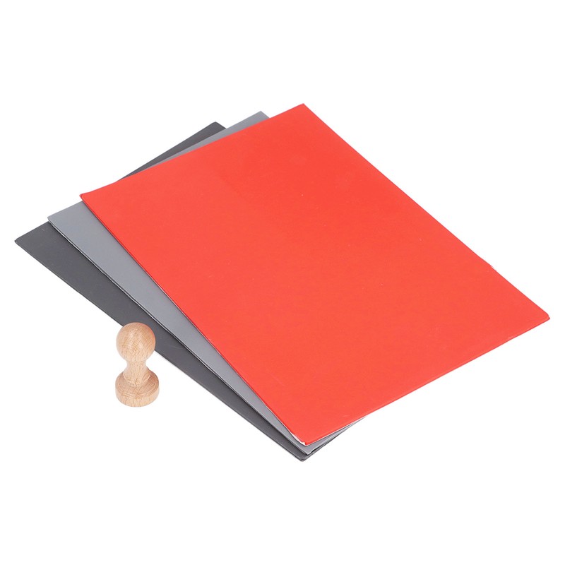 Laser Engraving Machine Rubber Stamp Kit 3Pcs A4 Rubber Stamp