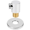 Shower Hose Connector, TOPINCN G1/2In Wall Elbow Mounted Bathroom Accessories