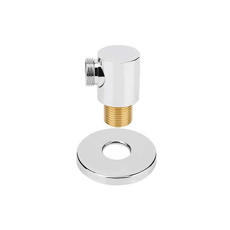 Shower Hose Connector, TOPINCN G1/2In Wall Elbow Mounted Bathroom Accessories