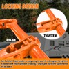 SENKEYFE Ratchet Binder 1/4''- 5/16'', Load Binder with G70 Grab