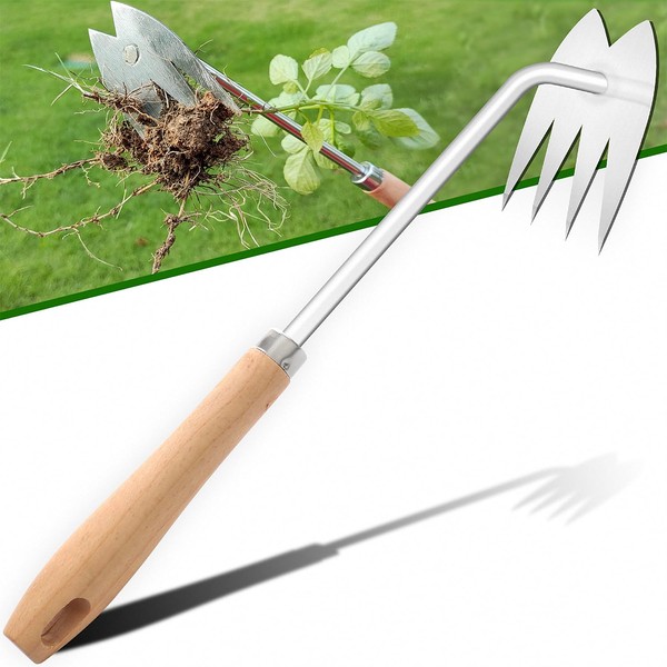 ZOOM.LZ Japanese Weed Puller Tool Gardening Hand Weeder Tools,Manual Hand