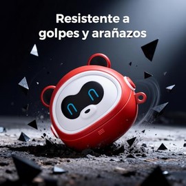 SoundPEATS Panda Funda para Air6 HS 2026, Funda Protectora de Silicona elástica para Air6 HS