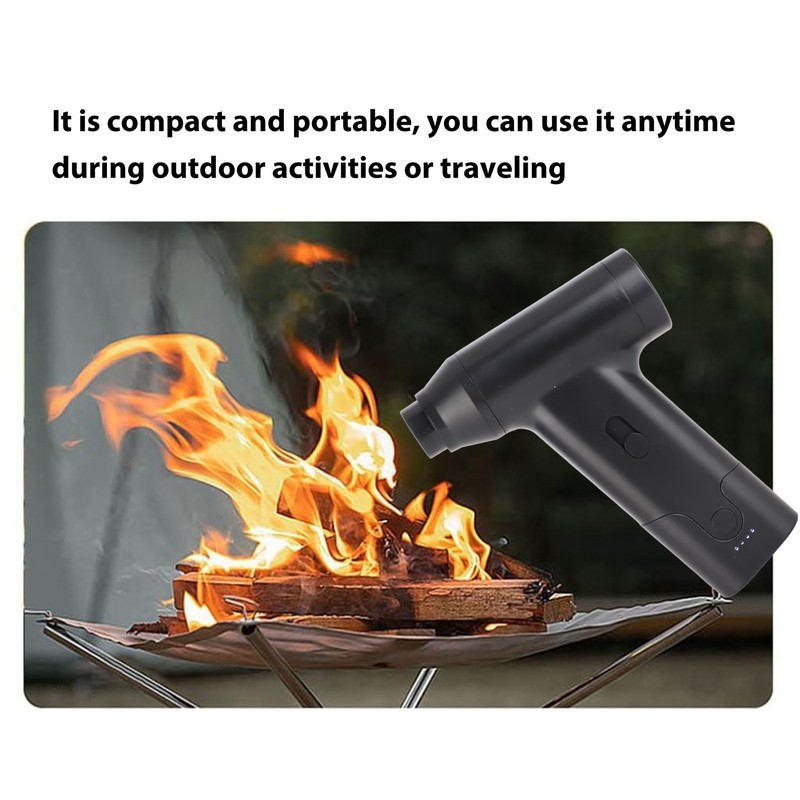 Air Duster Mini Powerful Violent Turbine Handheld Cordless USB Charging