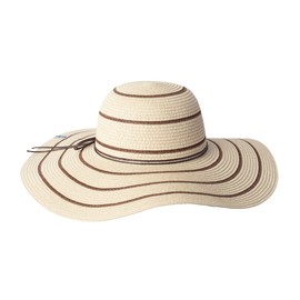 KAVU Lady Leah Long Brimmed Sun Hat-Ecru