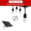 Visther 30-Pack LED Outdoor String Light Bulbs, Waterproof S14 Replacement