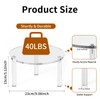 Acrylic Drink Beverage Dispenser Stand and Plant Holder Riser Only