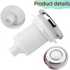 HIDOSNG 2PCS Air Pressure Bath Switch Tub Spa Massage Bath