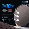 toolant Mesh Abrasive 9 inch Drywall Sander Sandpaper, Dust-Free Hook