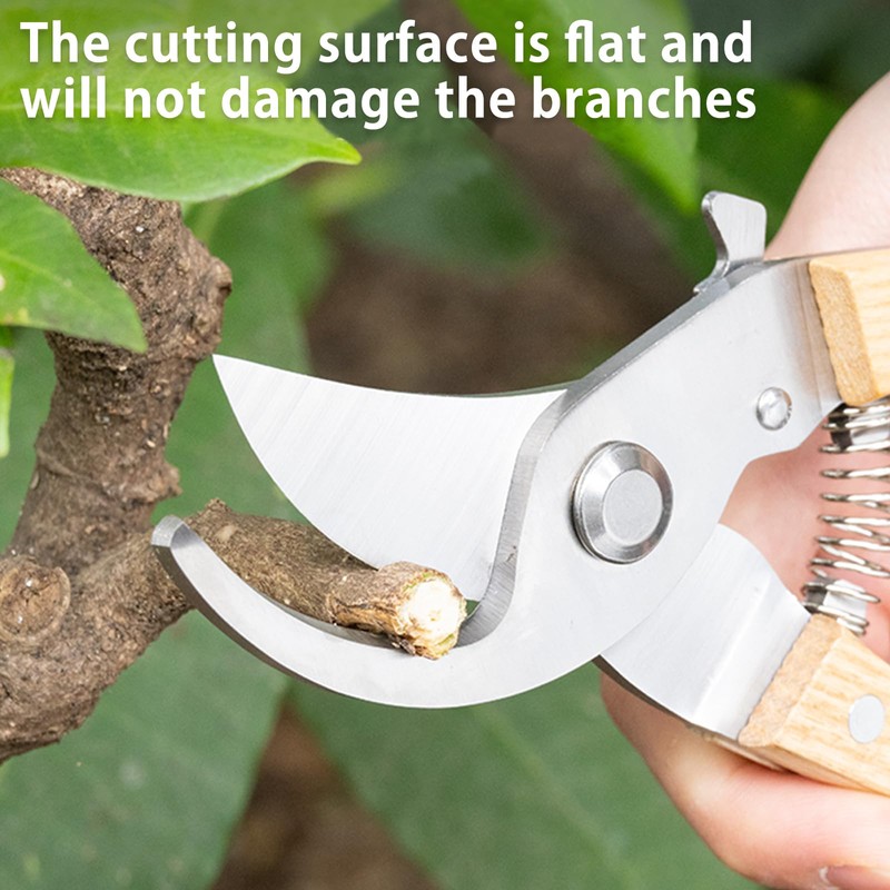 MiKoyi Premium Secateurs Professional Secateurs with 3Cr13 Stainless Steel Blades,