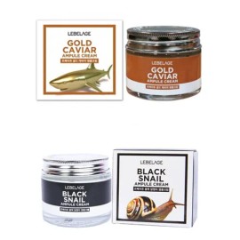 Cremas Faciales Caviar Y Caracol Negro Hidratareafirma_2pz Todo Tipo De Piel Danoche                                                                  