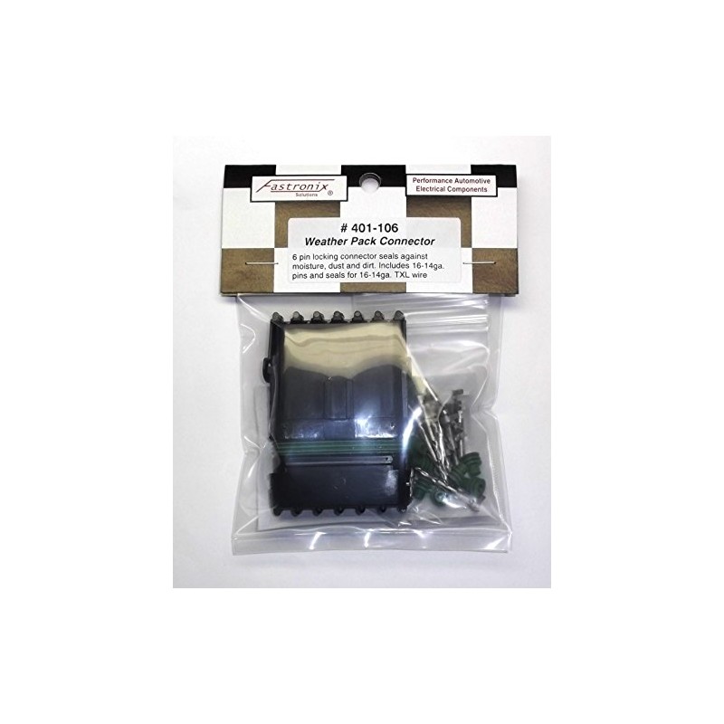 Fastronix Weather Pack Connector Kit (6-Pin)