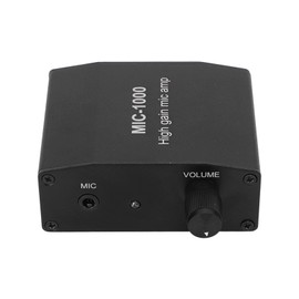 Hochgewinn -MIC -AMP -Mikrofonverstärker 1000X -Amplifikation ALC Automatische Stufe 3,5 -mm