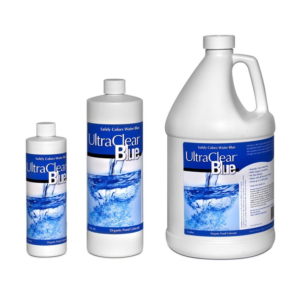 Ultra Clear Blue for Water Gardens and Ponds 32 oz
