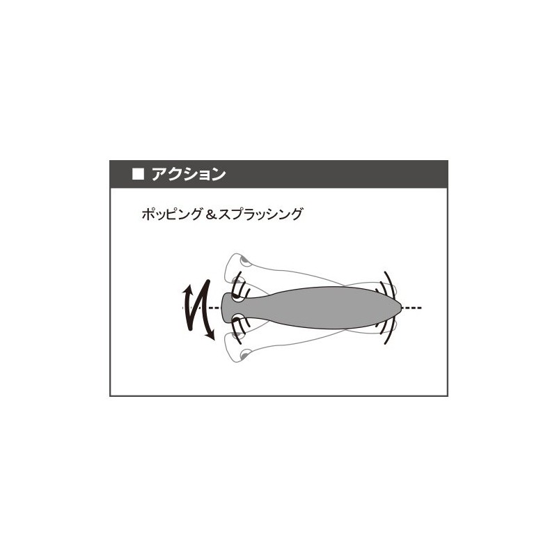 Yo-Zuri R1155-CRH Bull Pop Floating Lure, Red Head