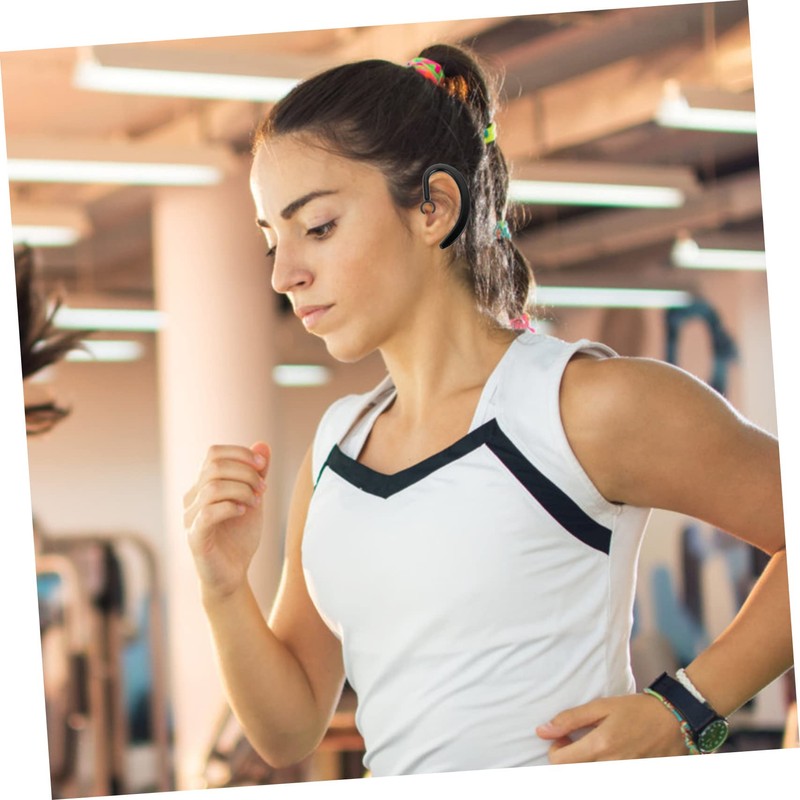 KONTONTY 2pcs Replacement Ear Hooks for Earpiece Rubber Design Slip