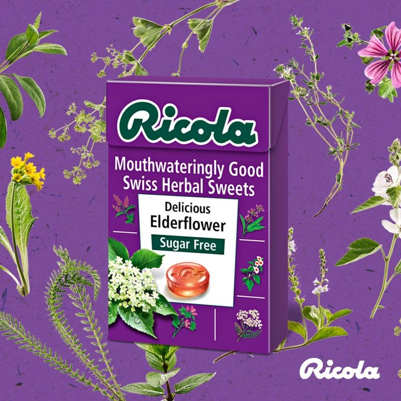 Ricola - Elderflower - 45g