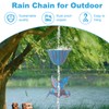 Ruaizel 7.8FT Rain Chains for Gutters, Hummingbird Rain Catcher, Outdoor