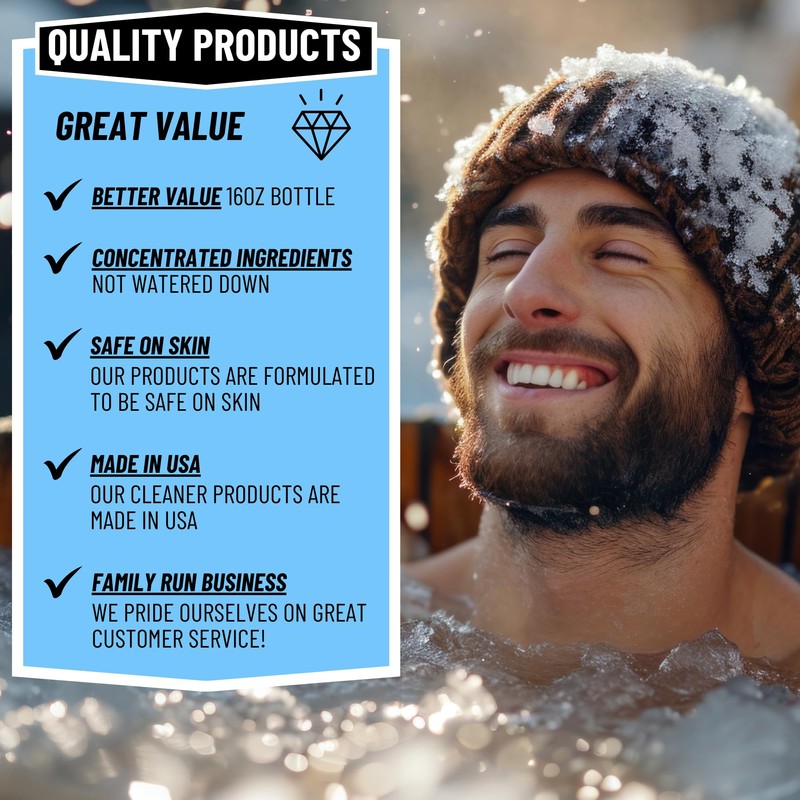 BubbyShine, 5in1 Weekly Cold Plunge Water Treatment - Cold Plunge